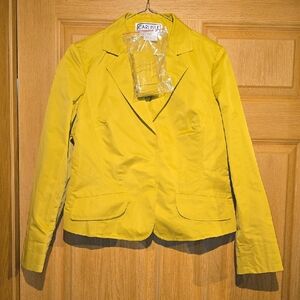 Carlisle Yellow Tailored Women's Blazer